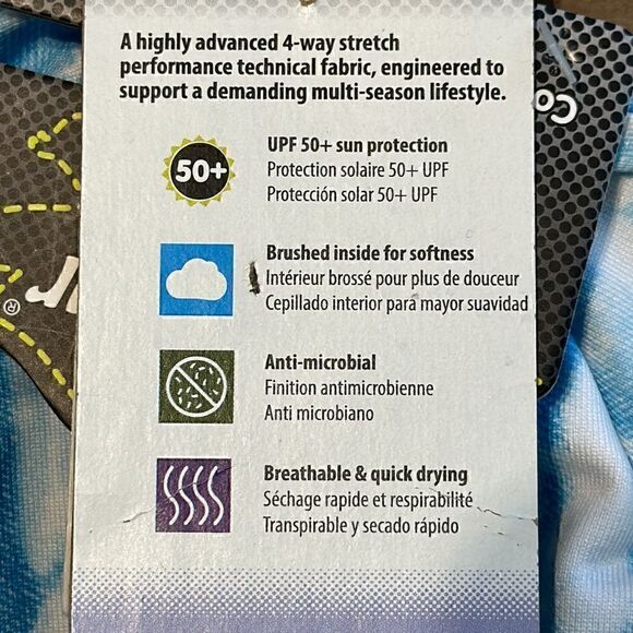 Turtle Fur Detonator Cap Blue Tie Dye - Picture 4 of 4